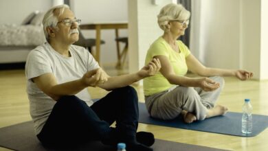 Hotelaria para Idosos Goiânia - Exercícios de relaxamento para reduzir o estresse e promover o bem-estar dos idosos