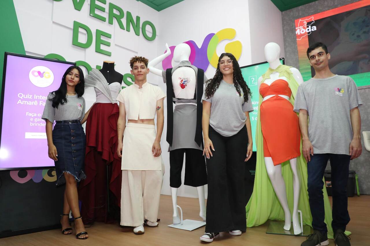 Jornal Opinião Goiás - Jovens atendidos pelo Governo de Goiás expõem looks na Amarê Fashion