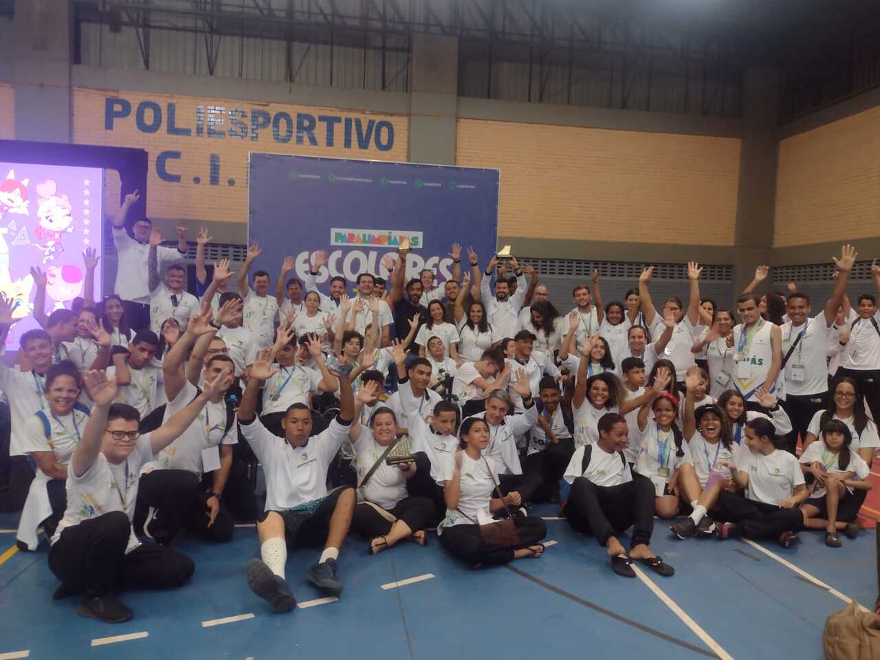 Fotos - Saulo CruzCPB e Igor Pereira - Delegação goiana fatura 117 medalhas e o terceiro lugar geral na fase regional das Paralimpíadas Escolares, disputada em Brasília