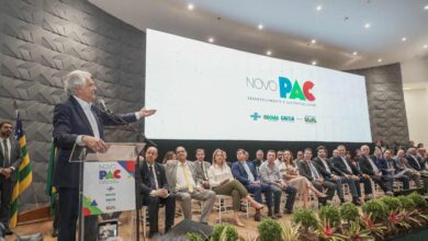No lançamento do Novo PAC em Goiás, Caiado ressalta importância de parceria com o governo federal para levar mais benefícios aos goianos 1