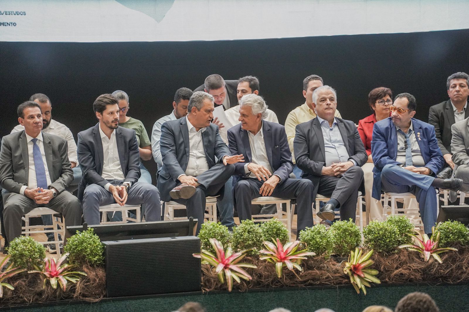 No lançamento do Novo PAC em Goiás, Caiado ressalta importância de parceria com o governo federal para levar mais benefícios aos goianos SECOM