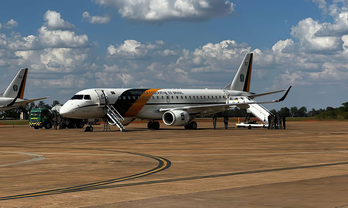 Governo Brasileiro Despacha Avião Presidencial para Resgatar Conterrâneos em Gaza - Foto Gov.br - FAB