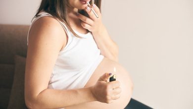Alerta sobre o cigarro na gravidez
